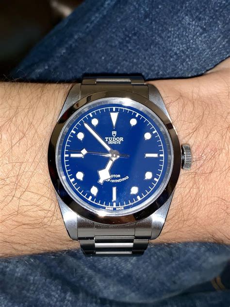 Tudor Black Bay 41 Heritage Black Bay 41 (blue dial, smiley